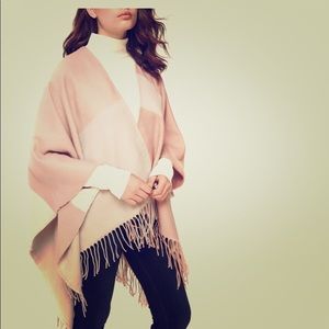 Knit Scarfigan Rose blush/Cream
